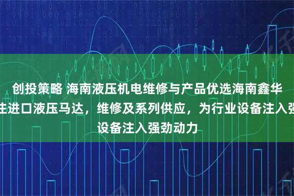 创投策略 海南液压机电维修与产品优选海南鑫华德，专注进口液压马达，维修及系列供应，为行业设备注入强劲动力