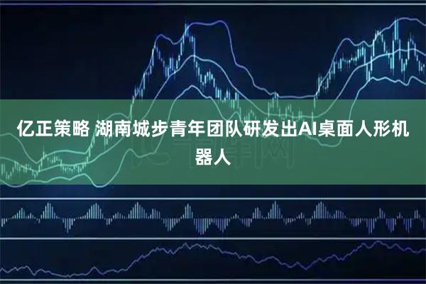 亿正策略 湖南城步青年团队研发出AI桌面人形机器人